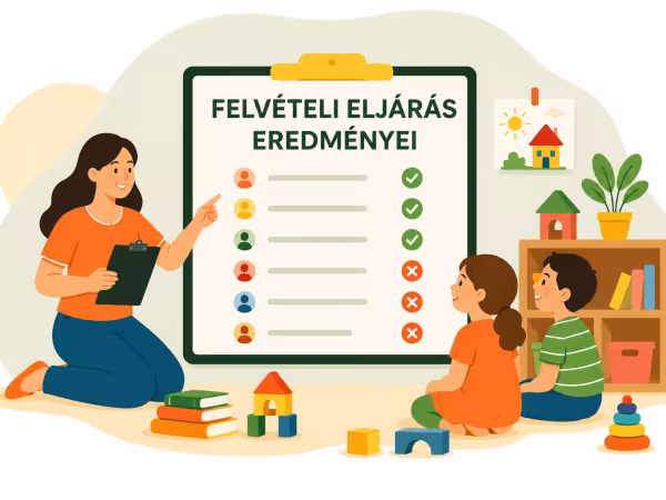 Felvételi eljárás eredményei